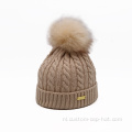 Aangepaste logo unisex beanie winter hoed